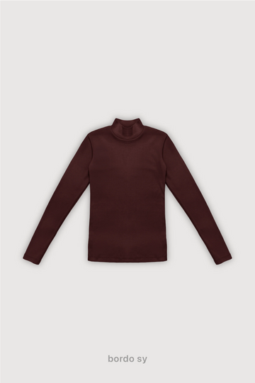 Polera Ribb - Bordo Sy