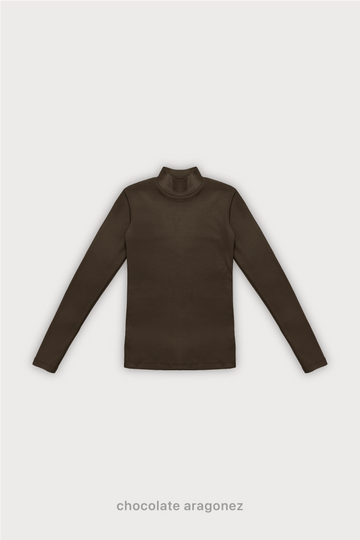Polera Ribb - Chocolate Aragonez