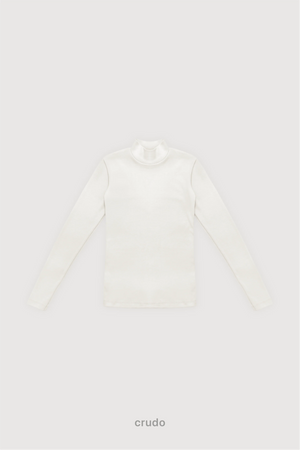 Polera Ribb - Crudo