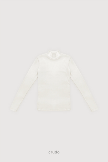 Polera Ribb - Crudo