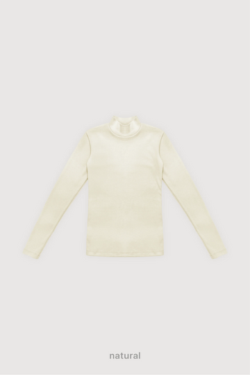 Polera Ribb - Natural