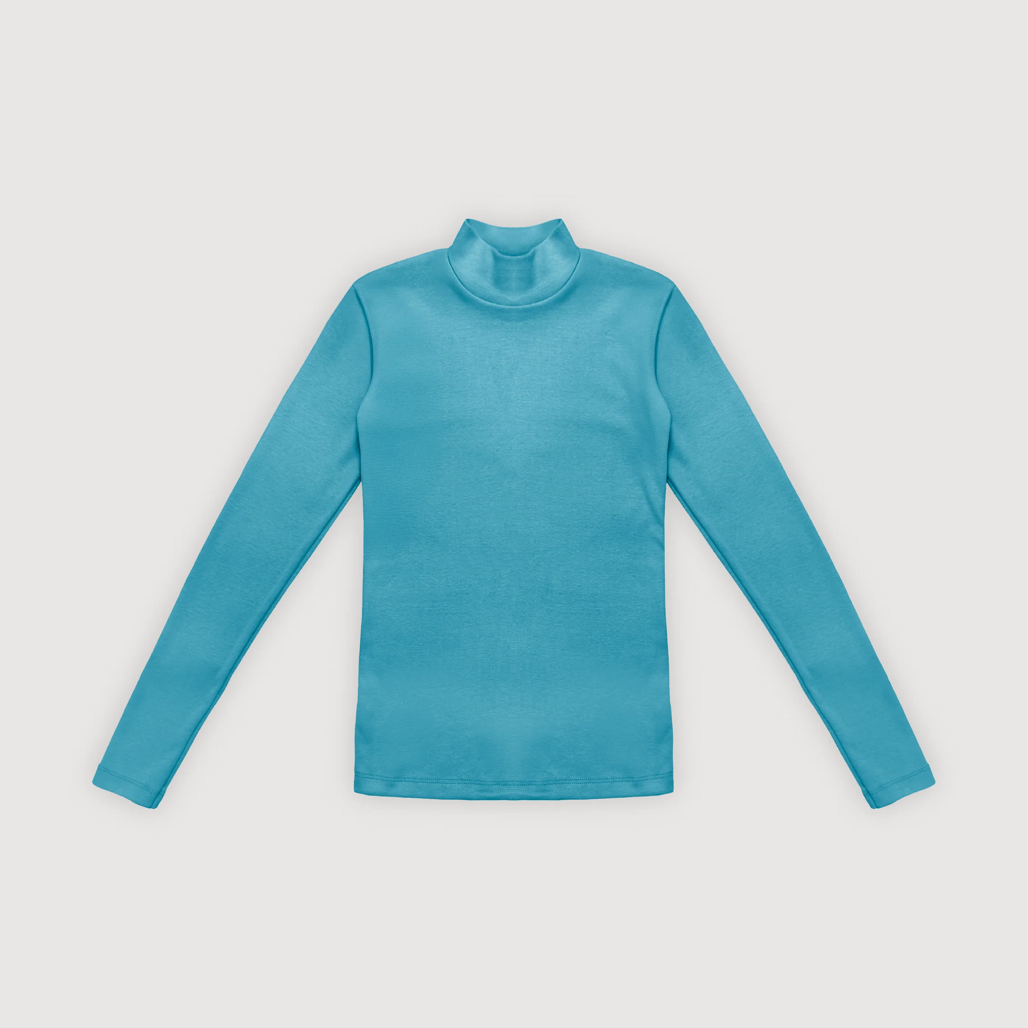 Polera Ribb - Turquesa Medio