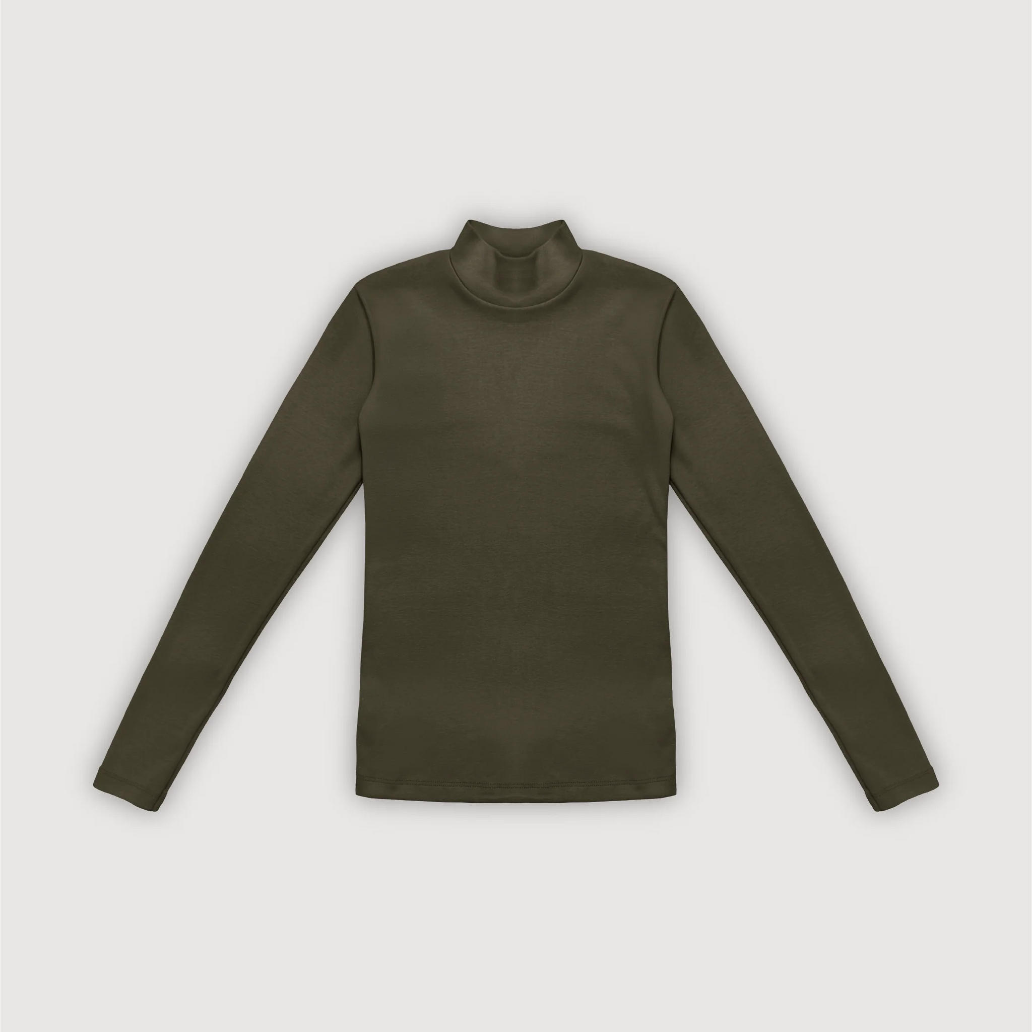 Polera Ribb - Verde Tanque