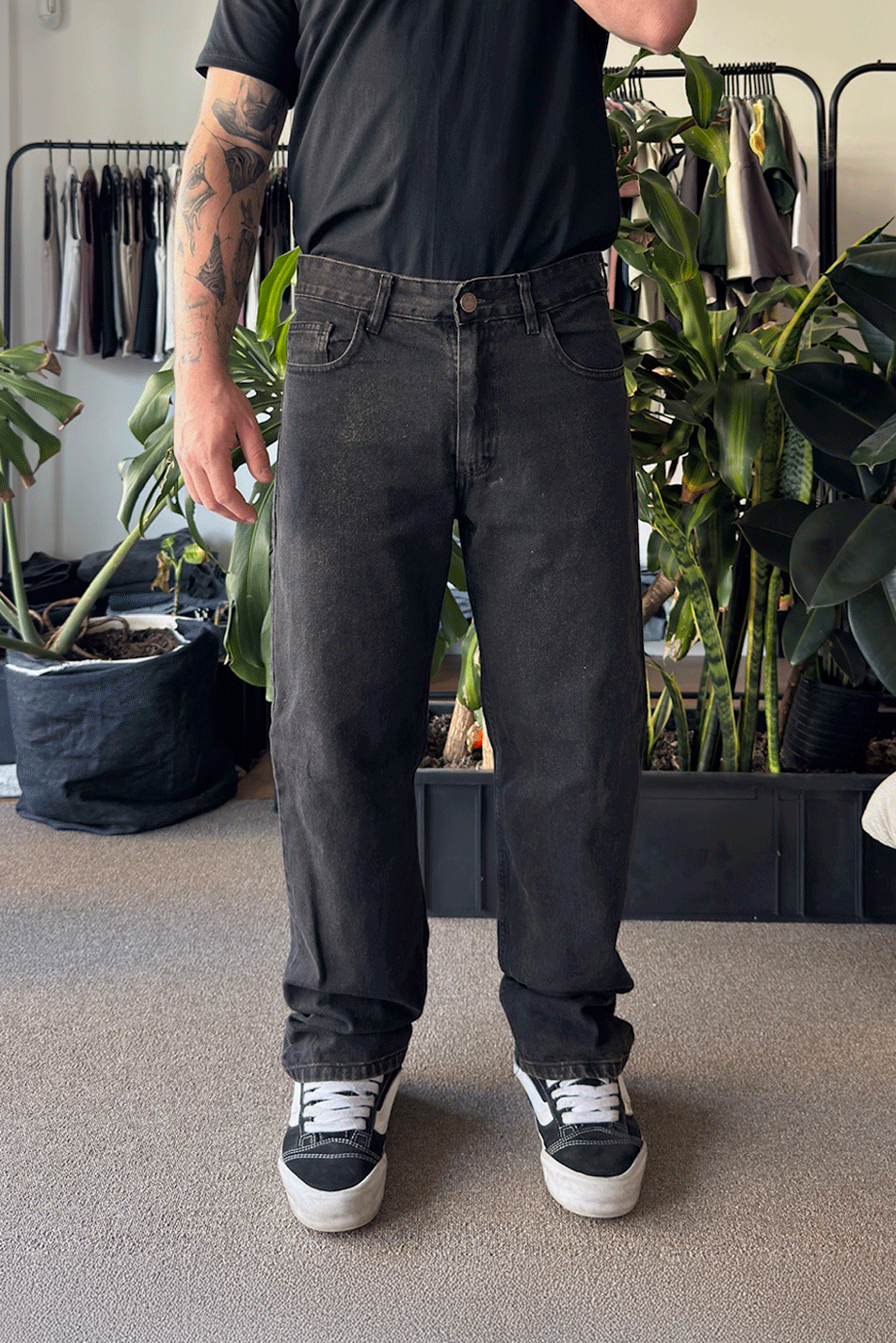 Jean Loose Oxido Black Hombre