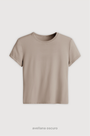 Remera Baby Tee Midi - No vuelven