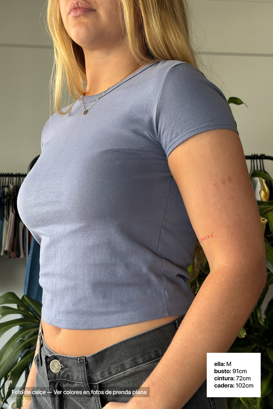 Remera Baby Tee Midi