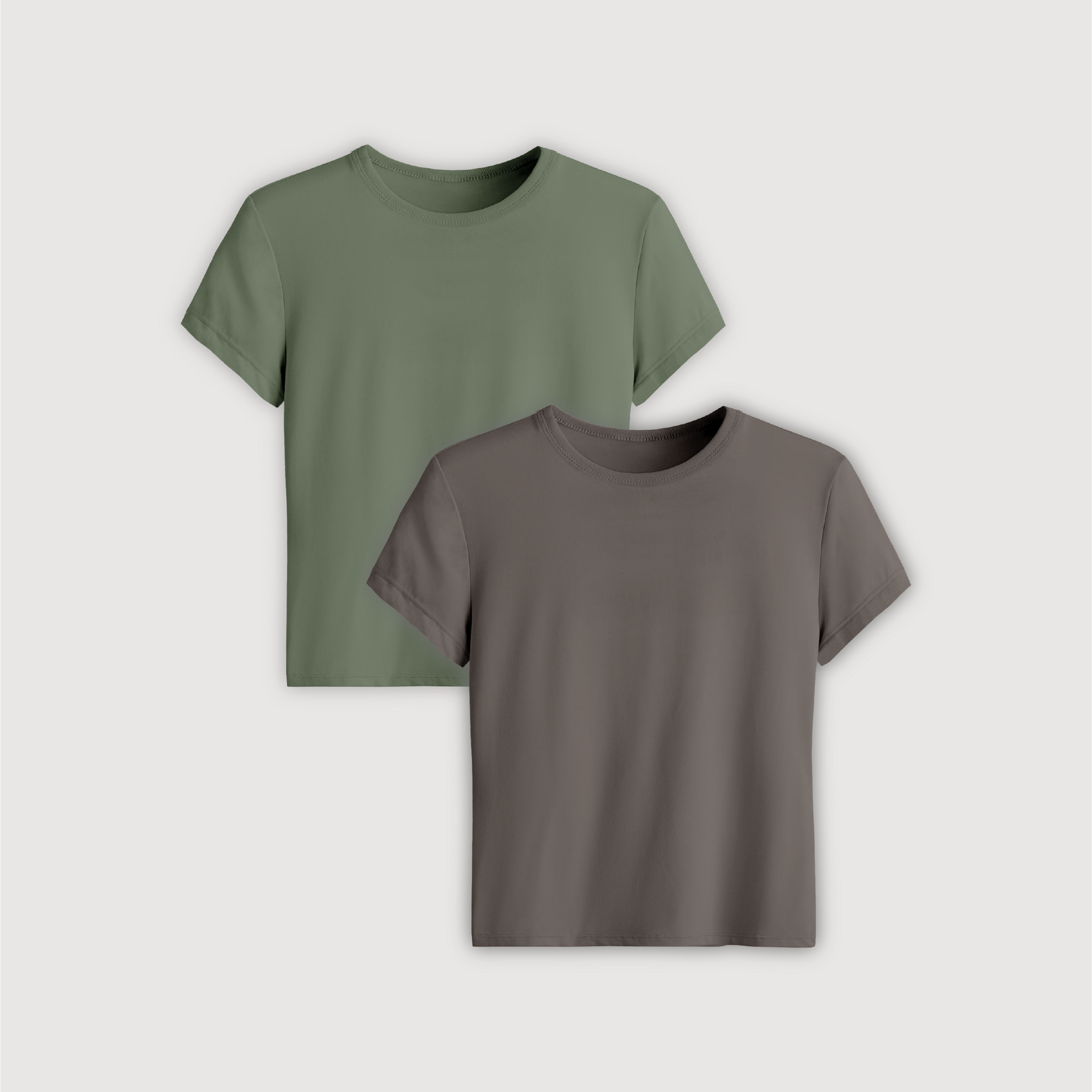 Remera Baby Tee Midi x 2