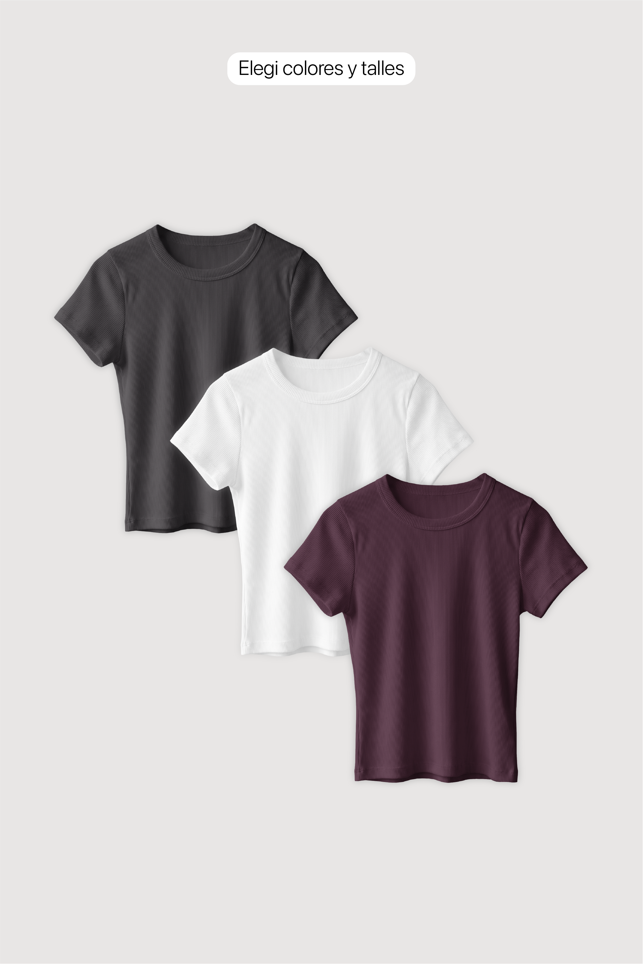 Pack x3 Baby Tee Morley