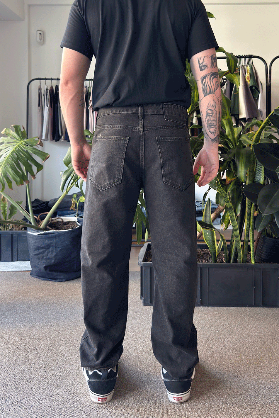Jean Loose Oxido Black Hombre