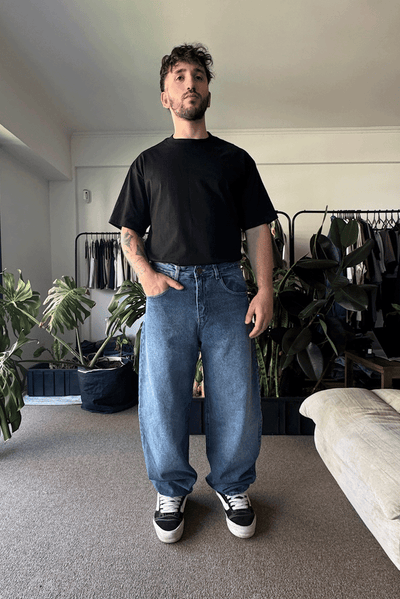 Jean Baggy Blue Hombre