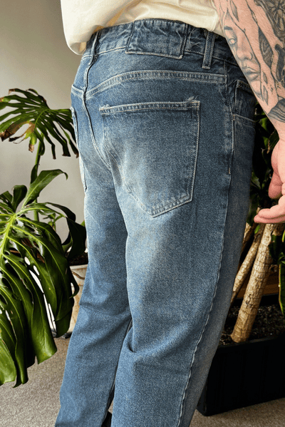 Jean Straight Vintage Blue Hombre