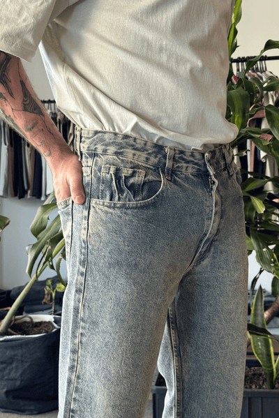 Jean Loose Oxido Blue Hombre
