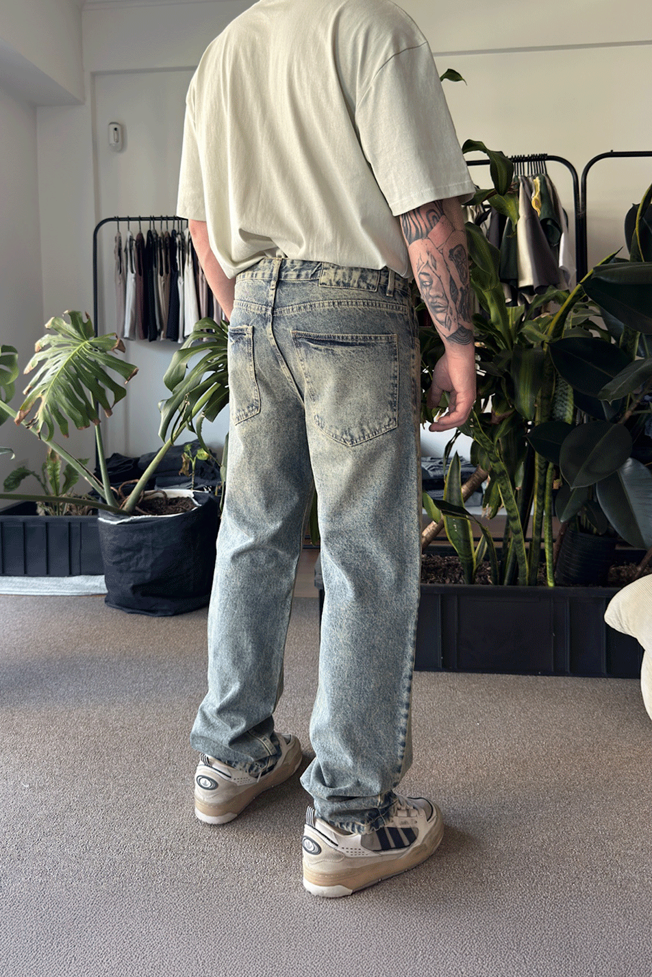 Jean Loose Oxido Blue Hombre