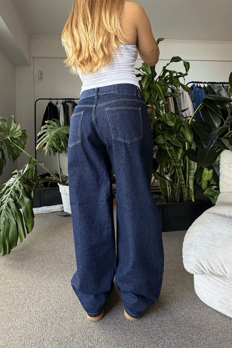 Jean Baggy Classic Mujer
