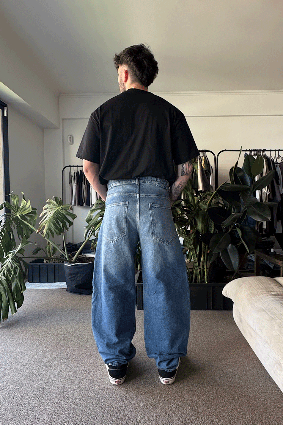 Jean Baggy Blue Hombre