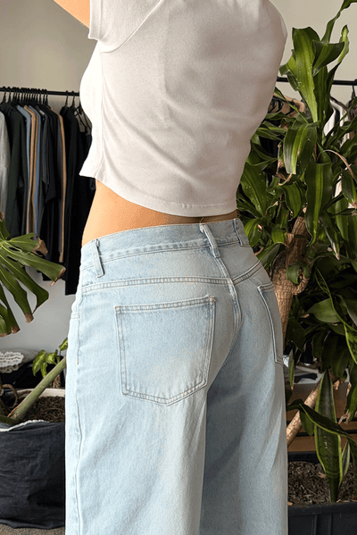 Jean Baggy Summer Blue Mujer