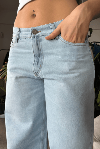Jean Baggy Summer Blue Mujer