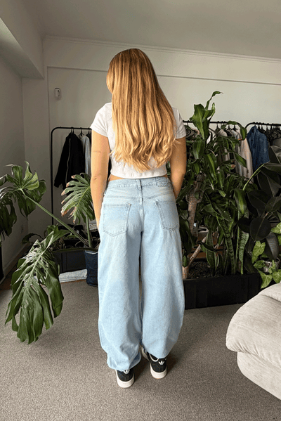 Jean Baggy Summer Blue Mujer
