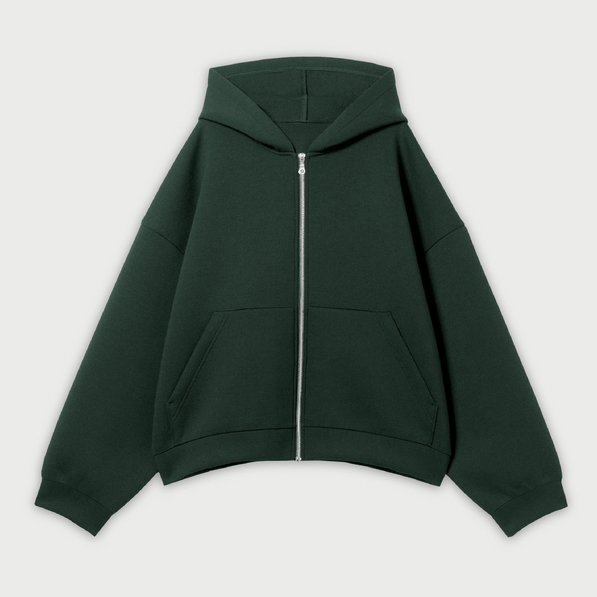 Campera de Algodon - Verde Botella