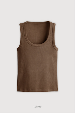 Tank Top Midi - Toffee