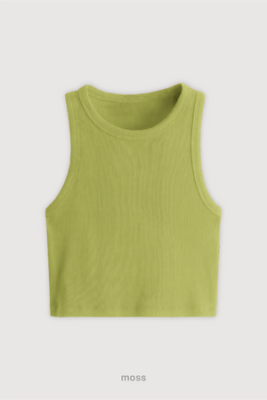Top Ribb Basic - Moss