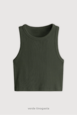 Top Ribb Basic - Verde Tinogasta
