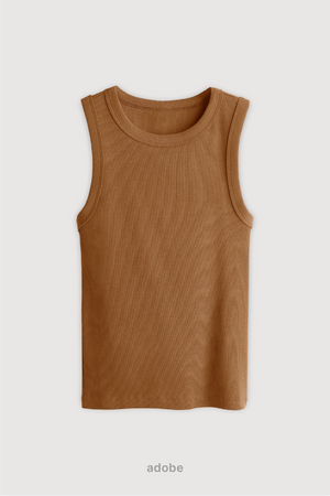 Top Ribb Midi - Adobe