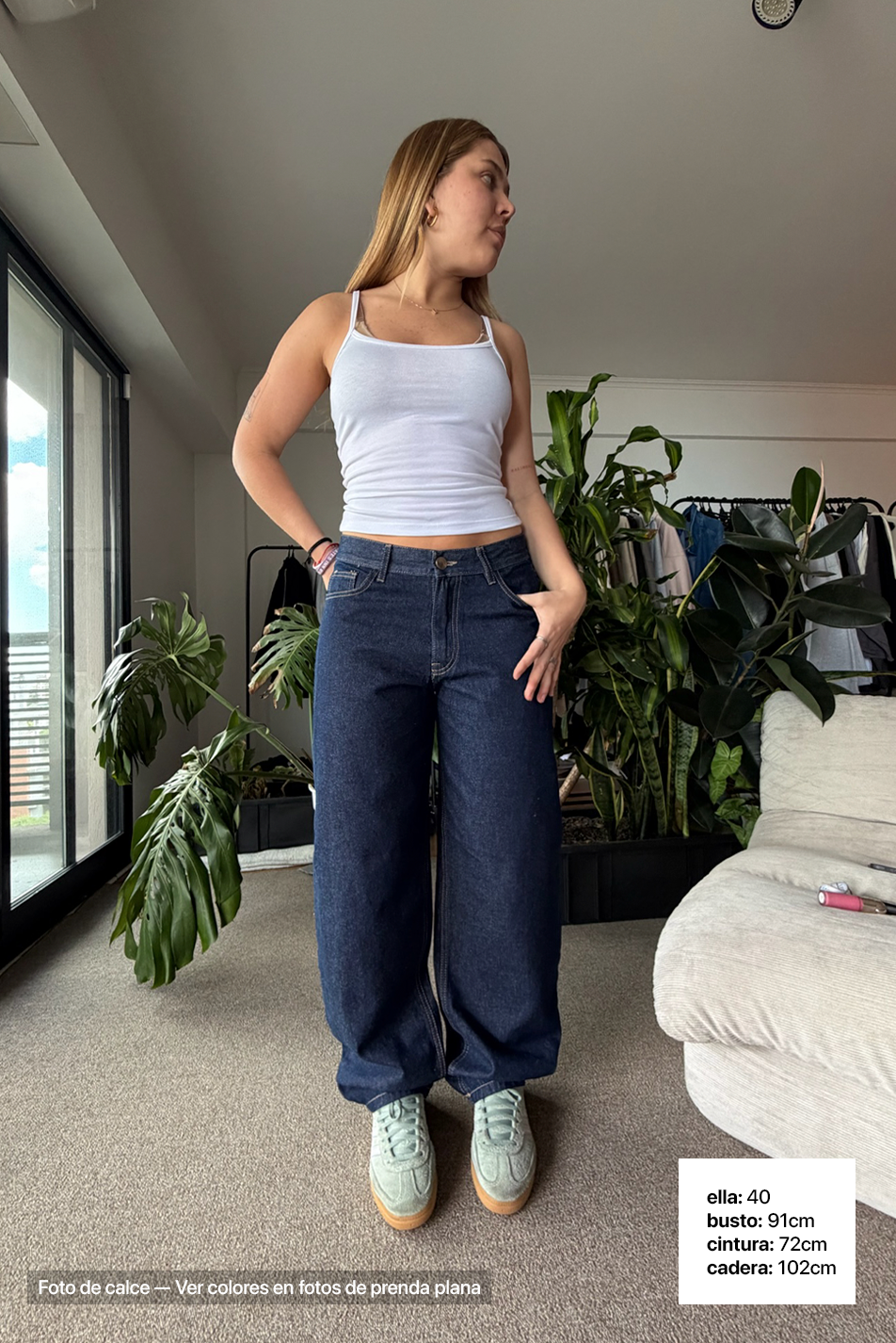 Jean Baggy Mujer Classic