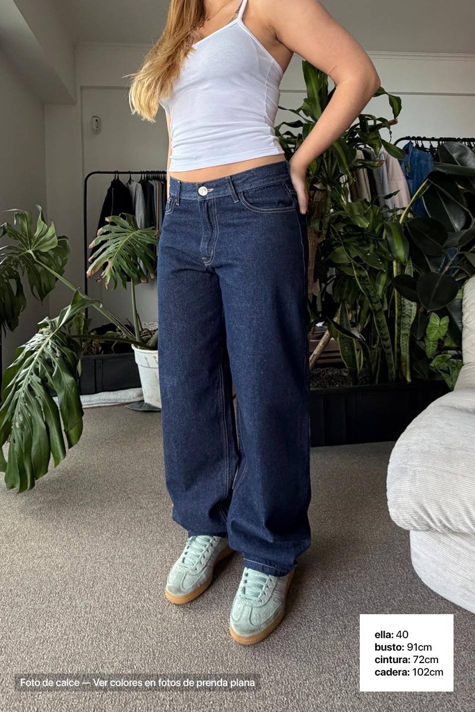Jean Baggy Mujer Classic