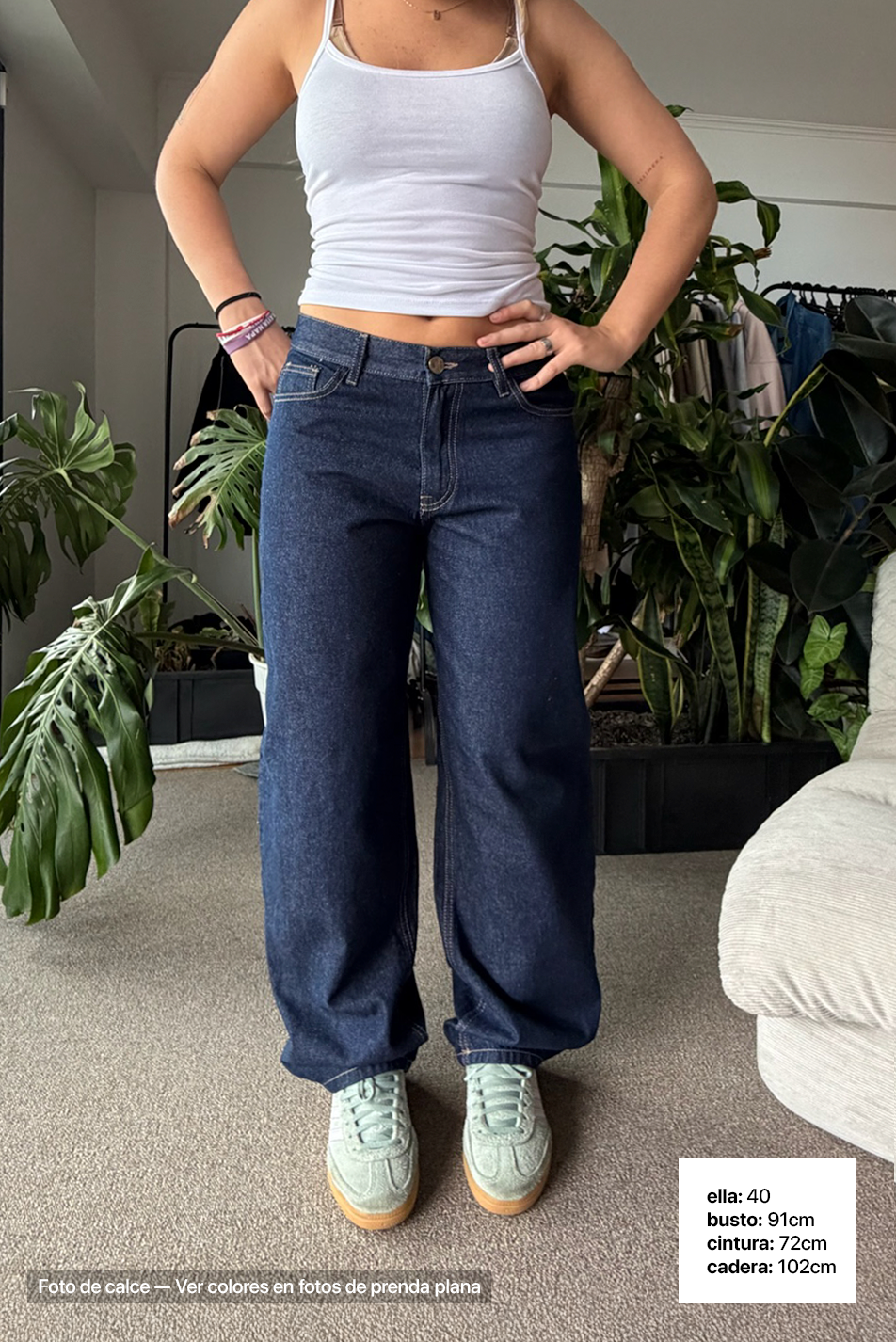 Jean Baggy Mujer Classic