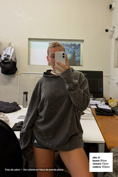 Hoodie Washed Artesanal