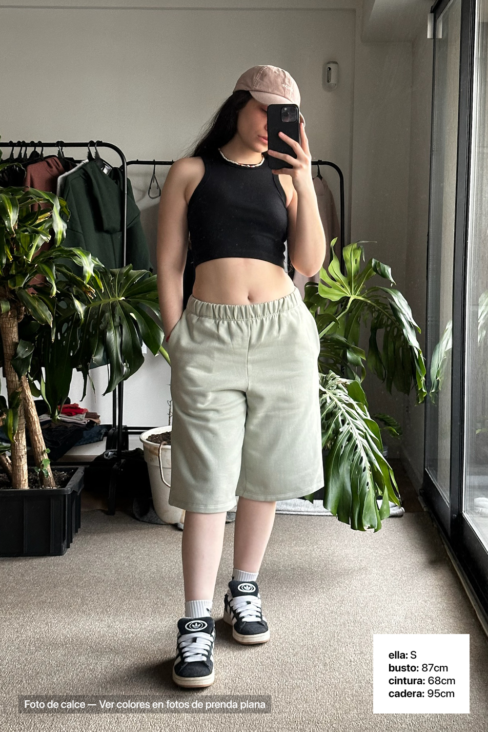 Bermuda Baggy - Negro