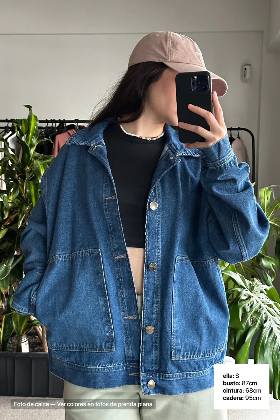 Campera de Jean Mujer Blue