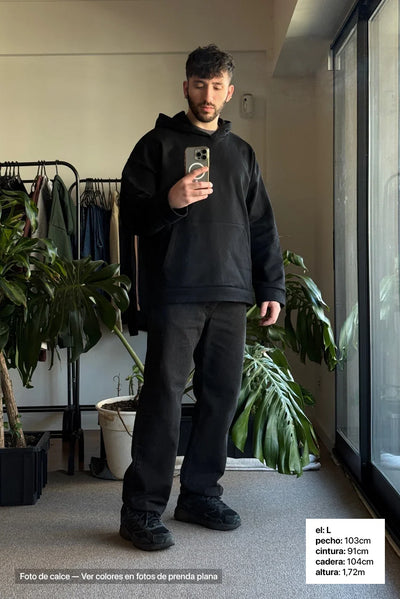 Canguro Oversize Frisado