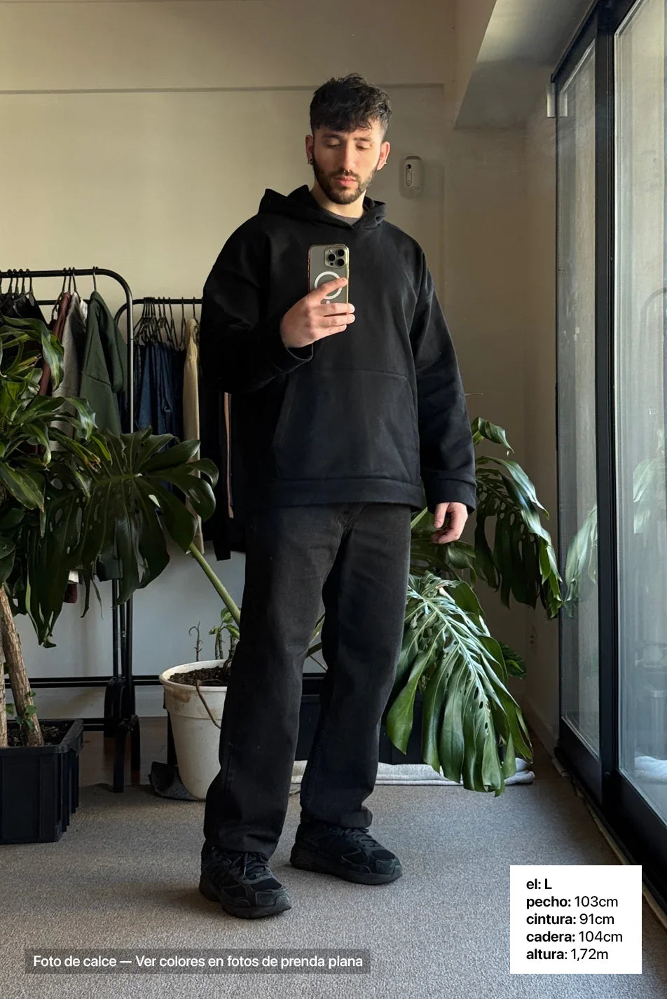 Canguro Oversize Frisado