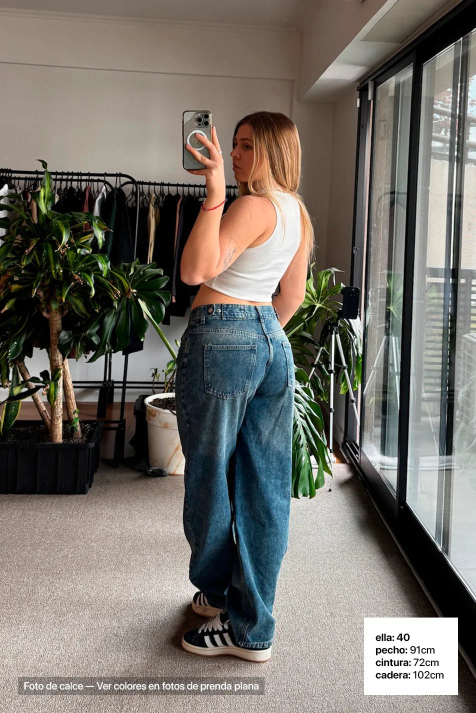 El Jean Baggy Vers. de Deliver Vintage Blue