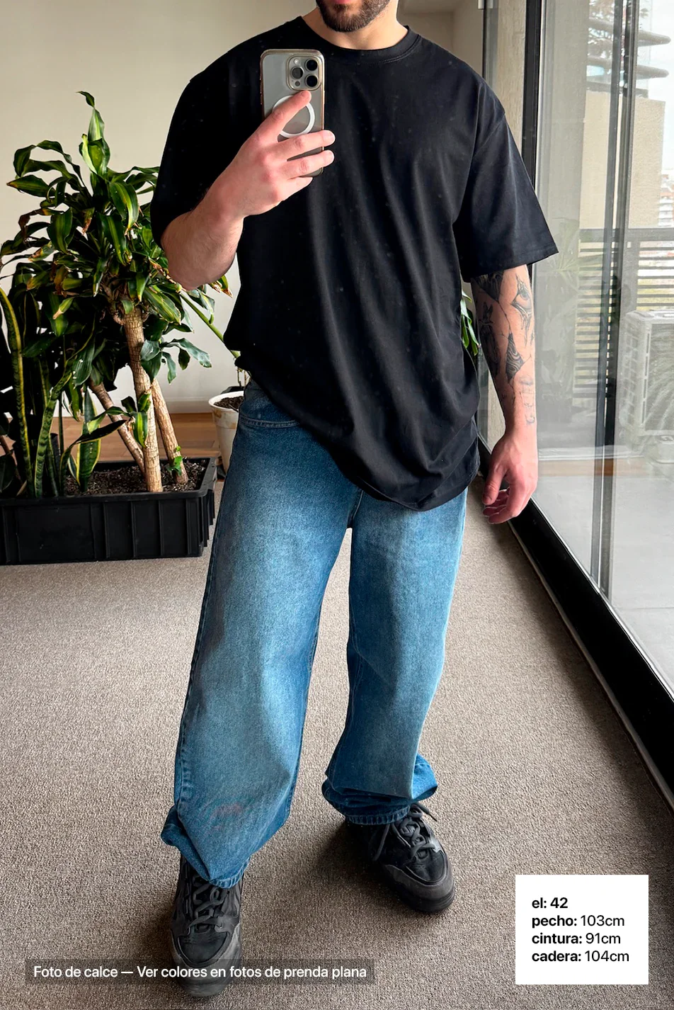 Jean Baggy Hombre Blue