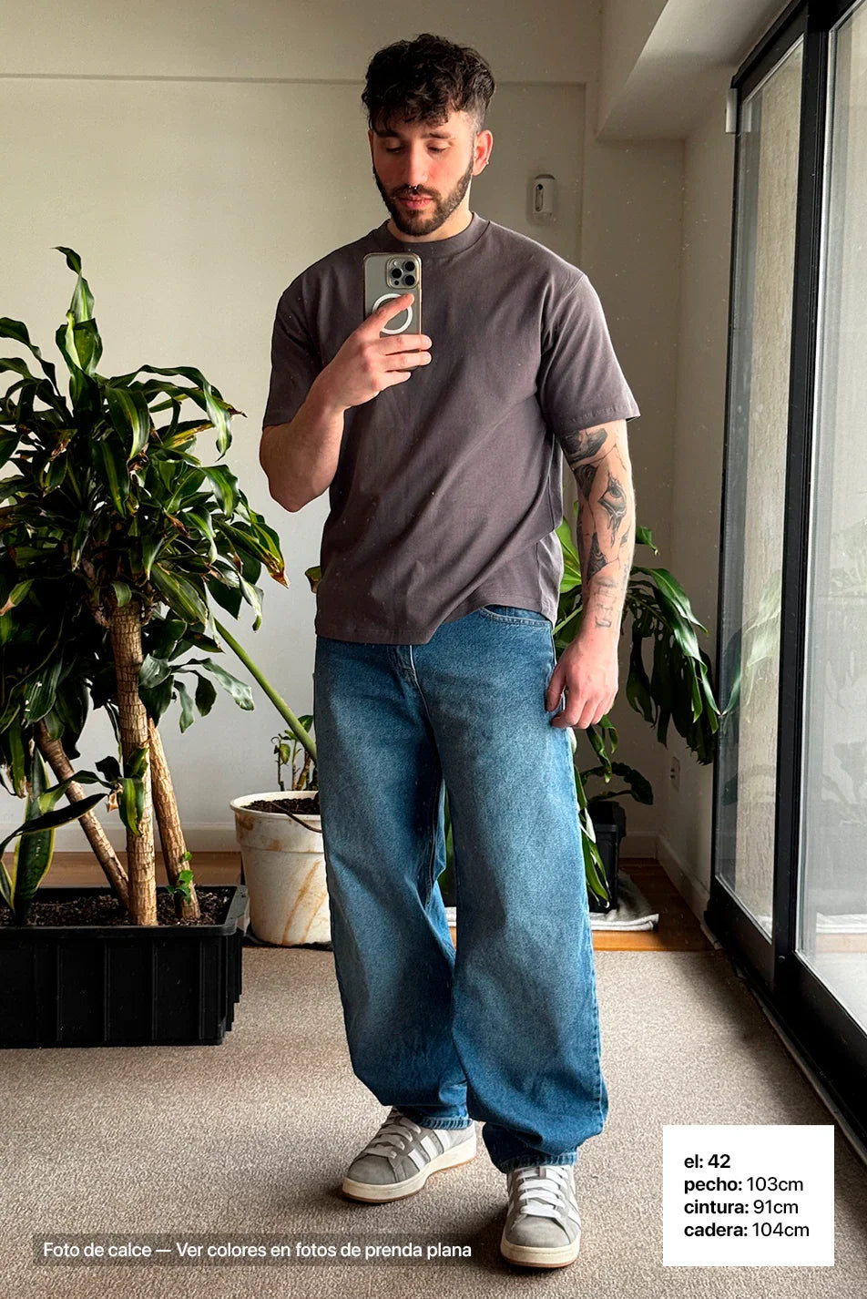 Jean Baggy Hombre Blue