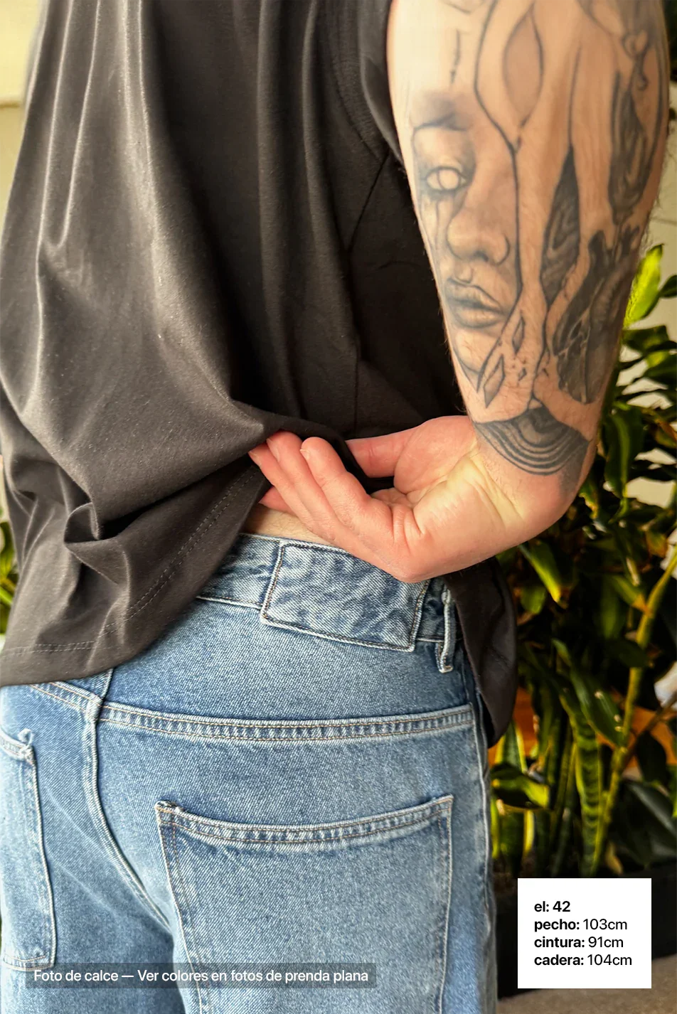 Jean Baggy Hombre Blue