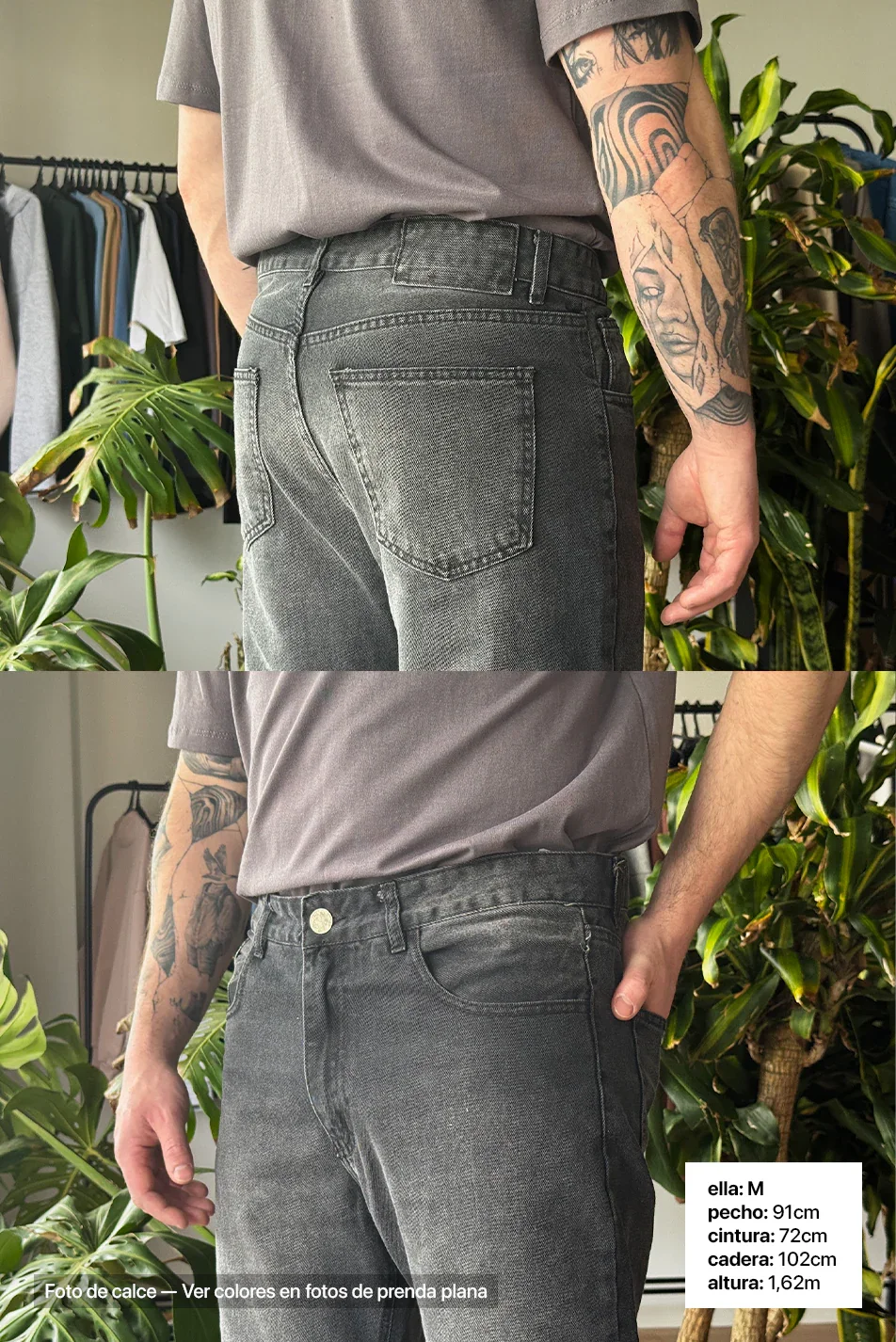Jean Straight Hombre Old Black