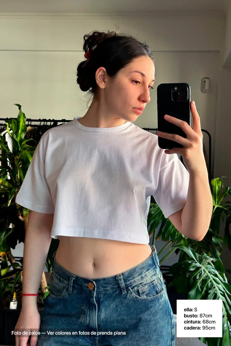 Remera Crop