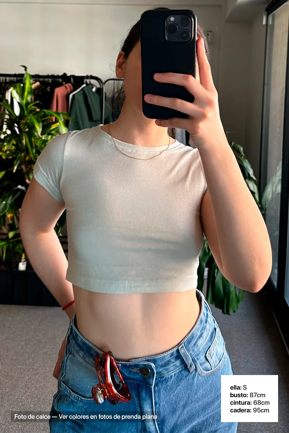 Remera Crop Top