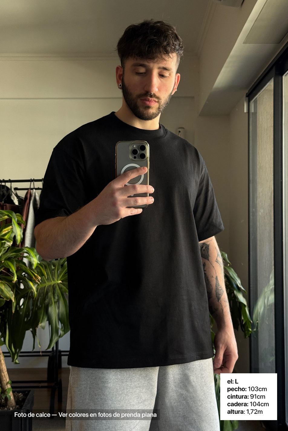Remera Regular Fit x 5