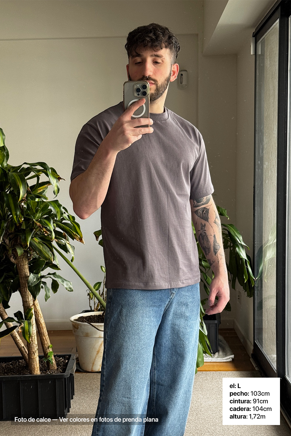 Remera Regular Fit x 5
