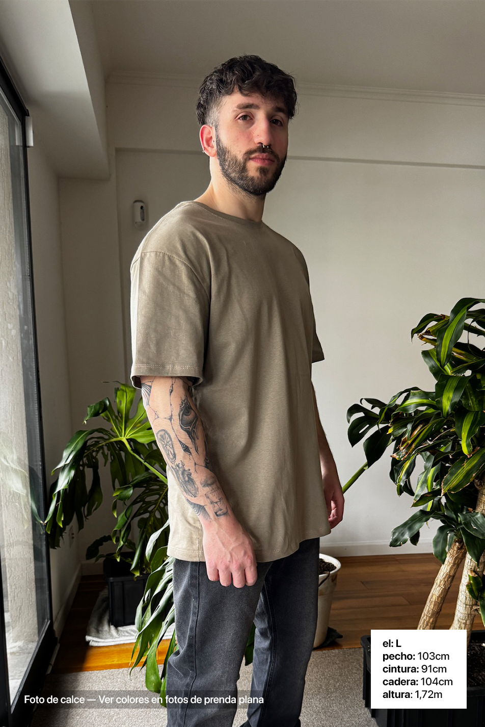 Remera Oversize - Petroleo Pipiruna