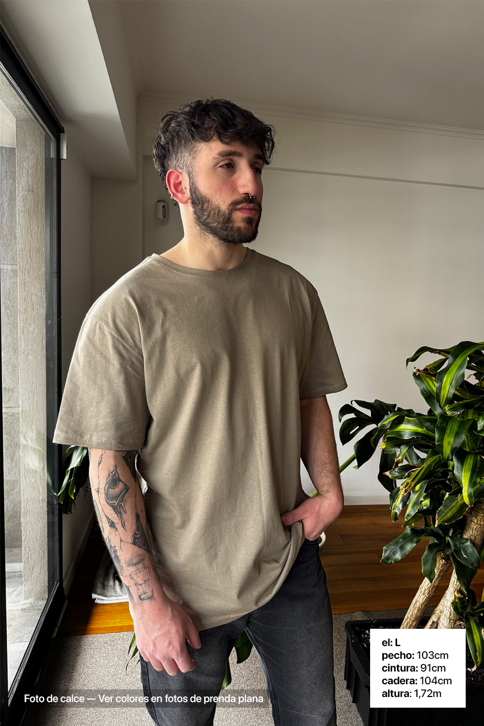 Remera Relaxed x 5