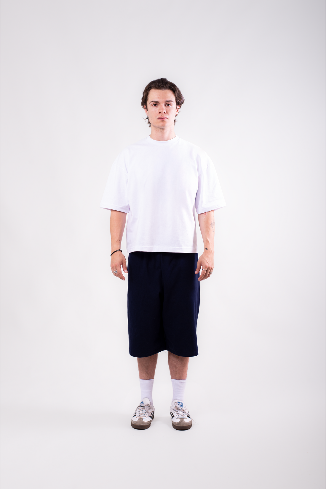 SS25 Remera Boxy Fit PREMIUM - Blanco