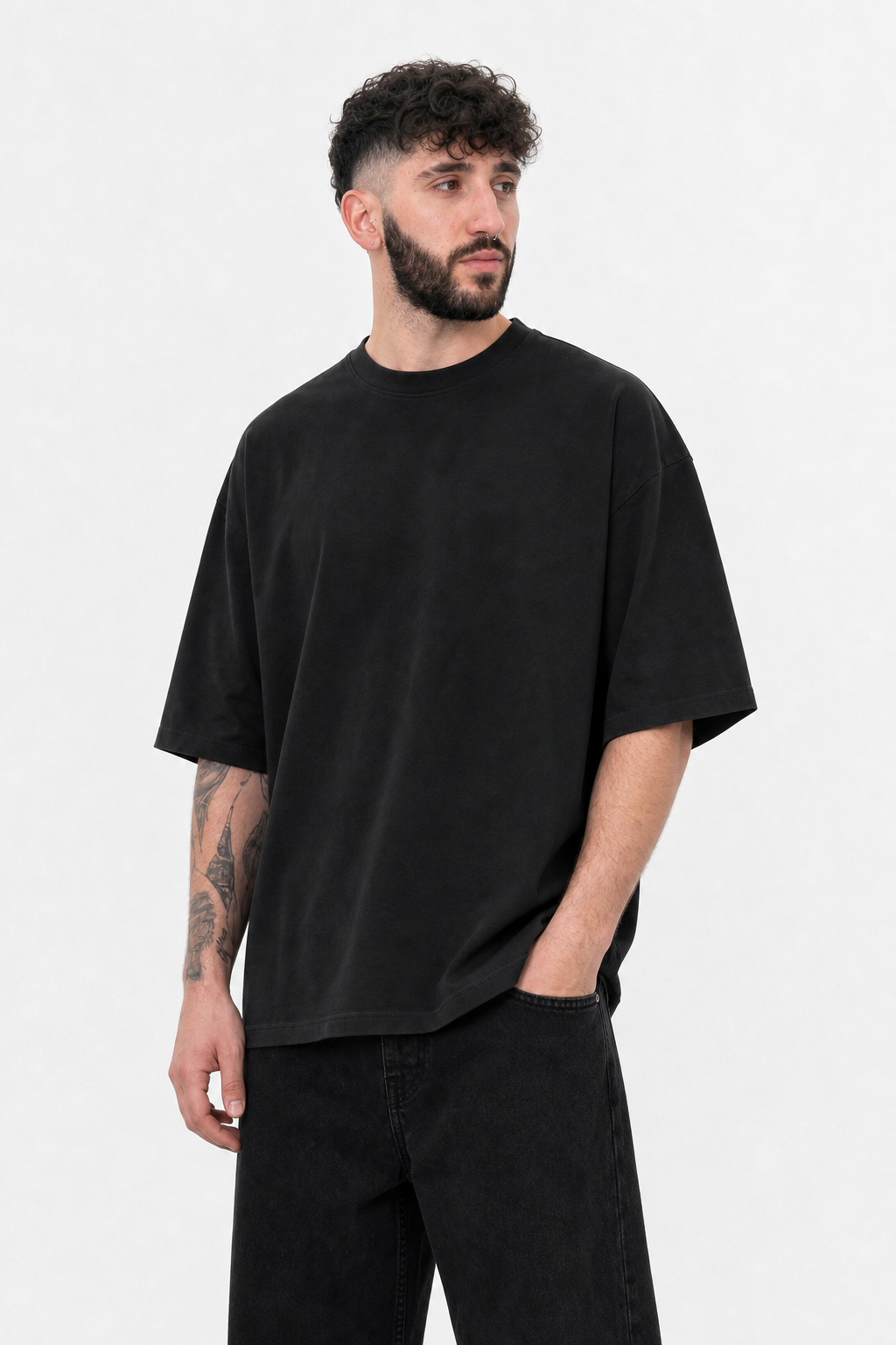 Remera Boxy Fit hombre