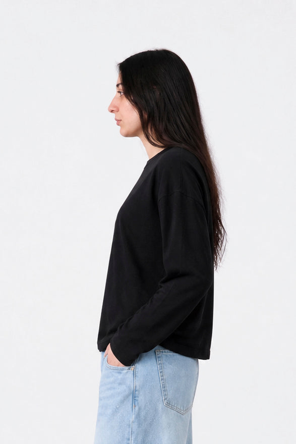 Remera Manga Larga Boxy