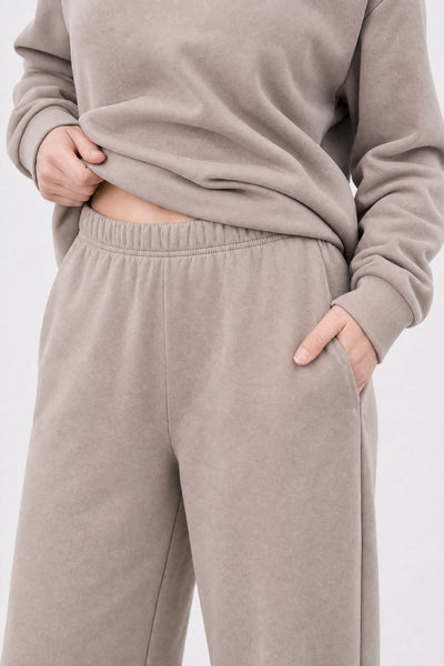 Jogging Baggy Frisado mujer